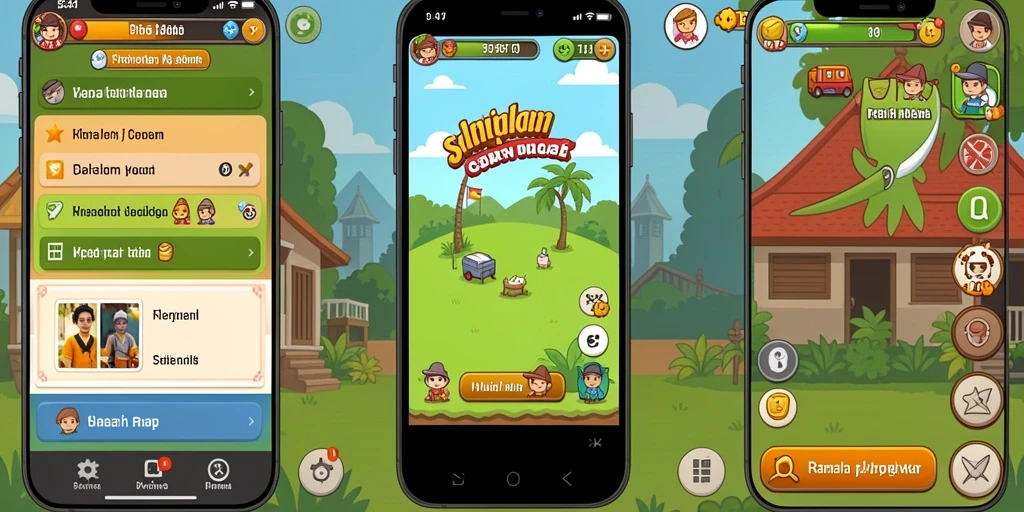 Tampilan awal game 55RT yang menarik dan user-friendly.