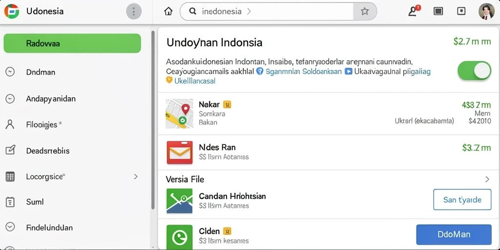 Tampilan antarmuka yang menarik dan intuitif.