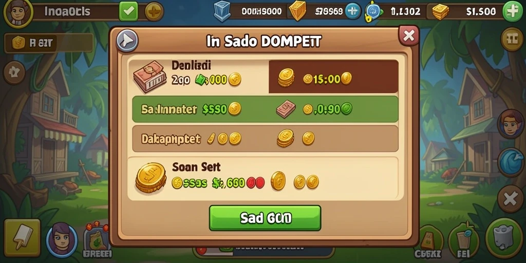 Tampilan awal game GTPIDN dengan desain yang menarik.