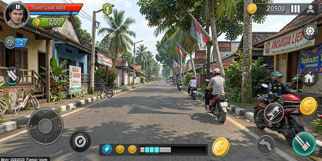 Screenshot menunjukkan karakter baru dalam game.