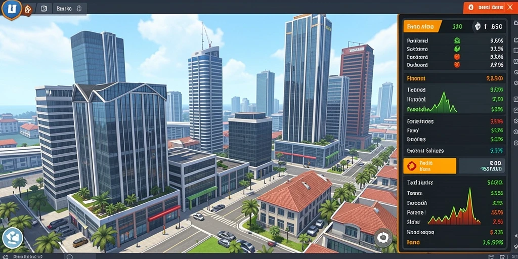 Tampilan utama permainan yang menarik dan ramah pengguna.