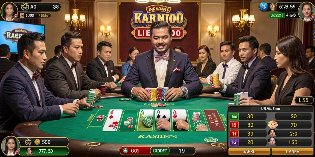 Tangkapan layar menunjukkan grafis memukau dengan karakter yang menarik.