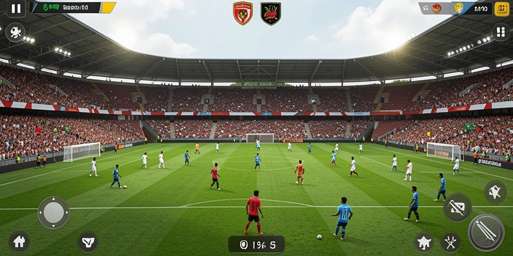 Screenshot menampilkan karakter utama dalam aksi.