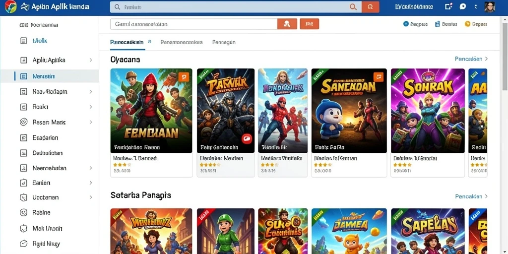 Tampilan antarmuka yang menarik dan user-friendly.