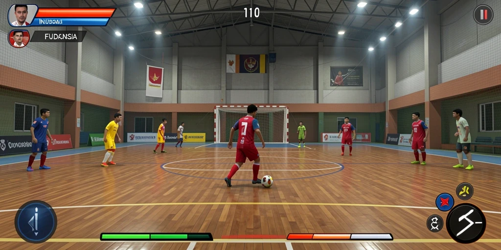 Tampilan karakter utama yang menawan dalam petualangan.