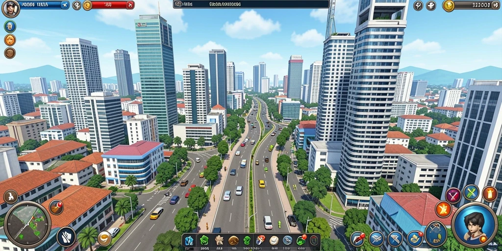 Tampilan antarmuka aplikasi yang user-friendly.