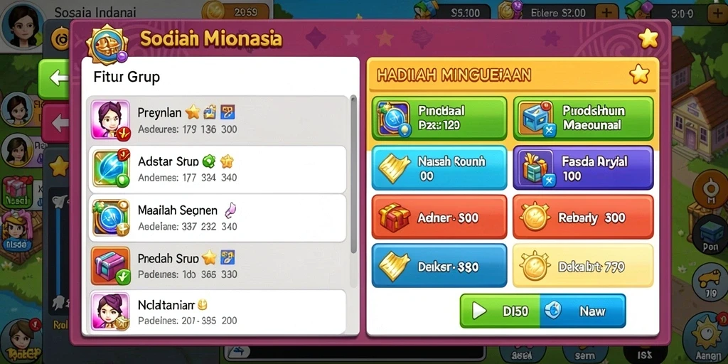 Tampilan antarmuka awal yang menarik dari MACANTOTO.
