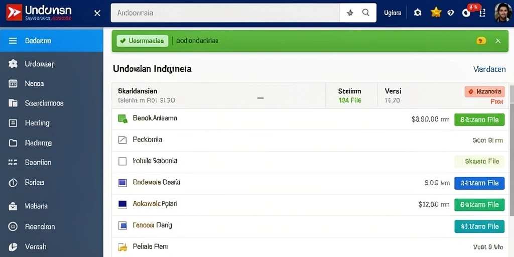 Tampilan antarmuka yang menarik dan mudah digunakan.
