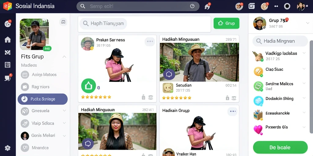 Screenshot menunjukkan antarmuka permainan yang menarik.