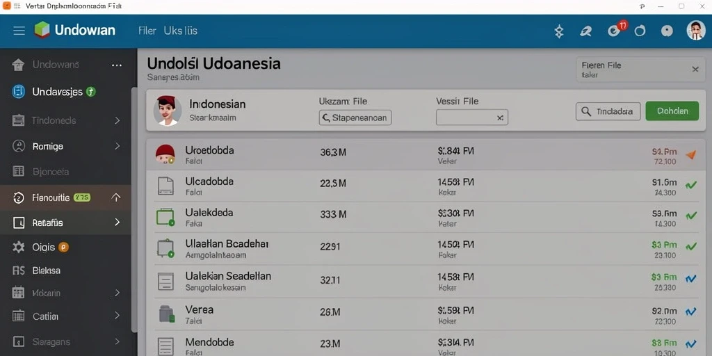 Screenshot 1: Menampilkan antarmuka utama permainan.