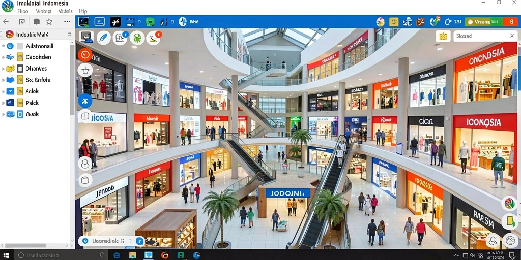 Tampilan antarmuka yang modern dan user-friendly.