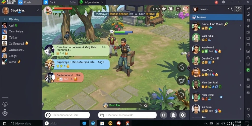 Tampilan menu utama yang menarik dan intuitif.