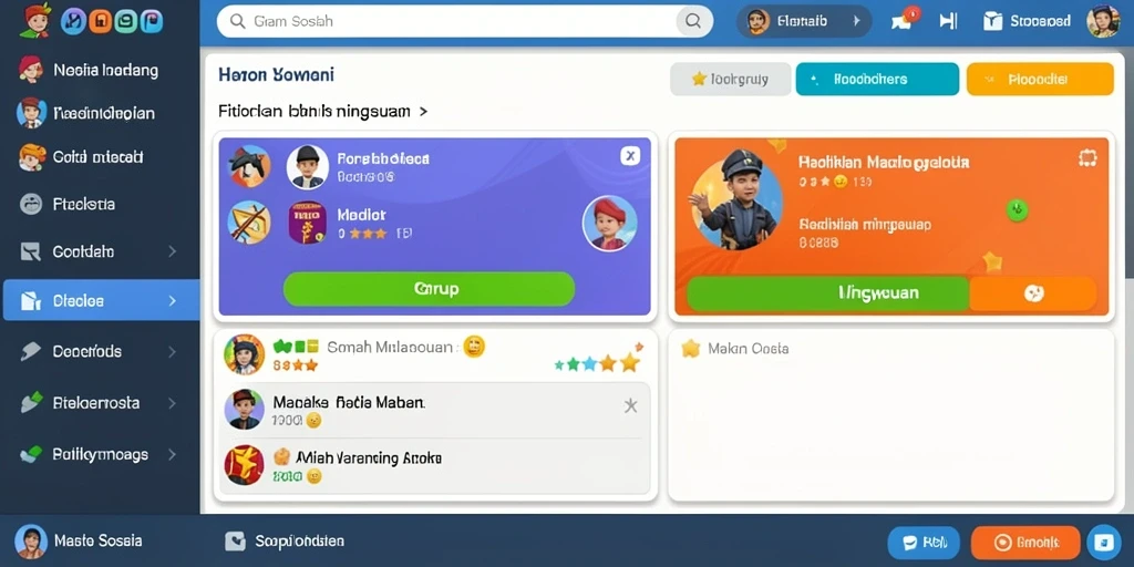 Tampilan antarmuka pengguna yang sederhana dan menarik.