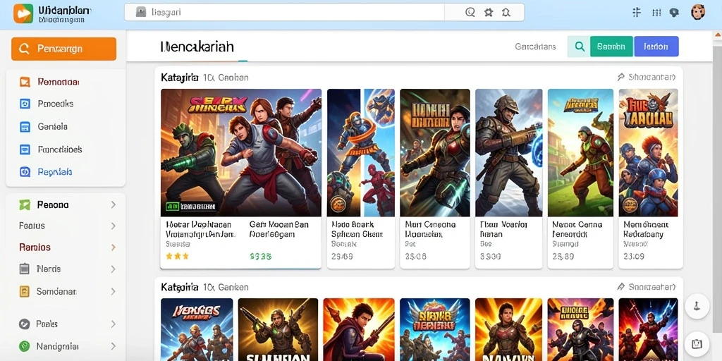 Screenshot menampilkan karakter Viking siap bertempur.