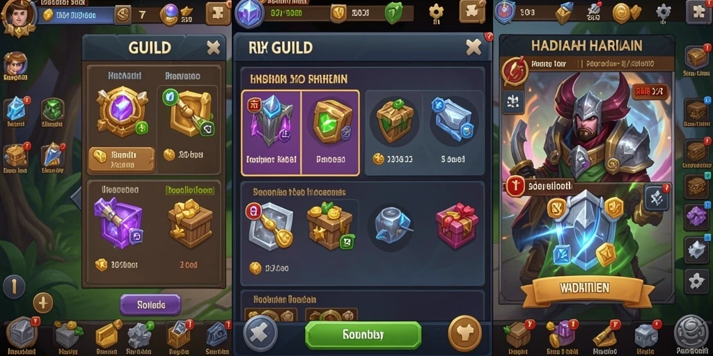 Tampilan antarmuka yang bersih dan menarik.
